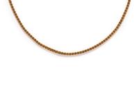 COLLECTION OF YELLOW GOLD CHAINS