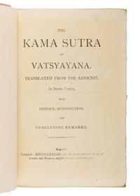 [BURTON, Richard Francis, Sir (1821-1890), translator]. A group of 5 works published by the Kama Shastra Society, comprising: