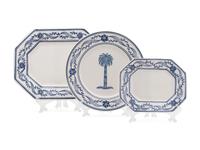 A Fifteen-Piece Portuguese Estrica de Conimbriga Ceramic Dinnerware — 20TH CENTURY