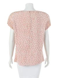Bill Blass Pink Beaded Top, 1980-90s