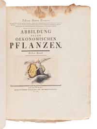KERNER, Johann Simon (1755-1830). Abbildung Aller Oekonomischen Pflanzen. Stuttgart: Christoph Friedrich Cotta, 1786, 1788.