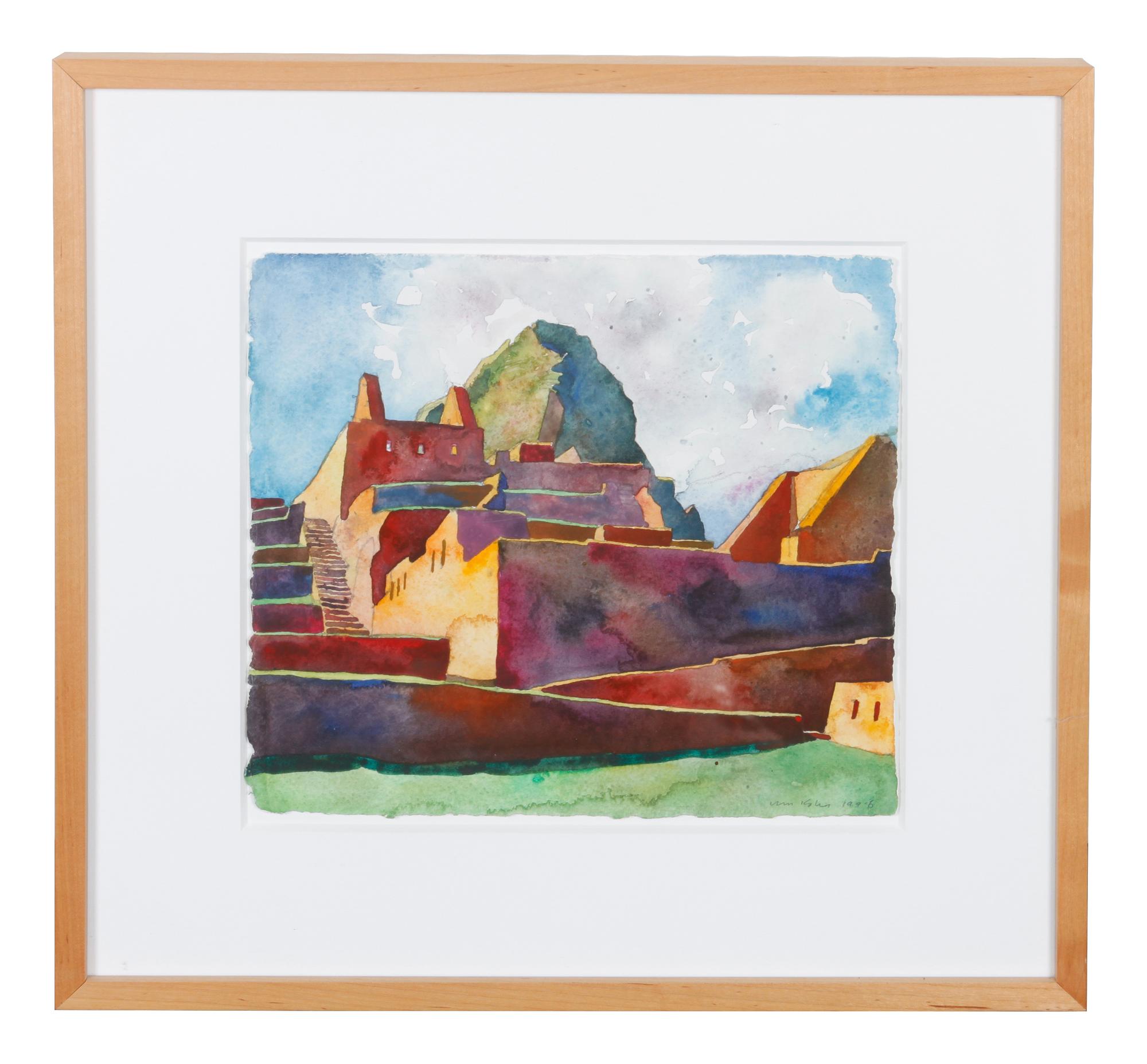 Great Stairway and Huayna Picchu, 1996
