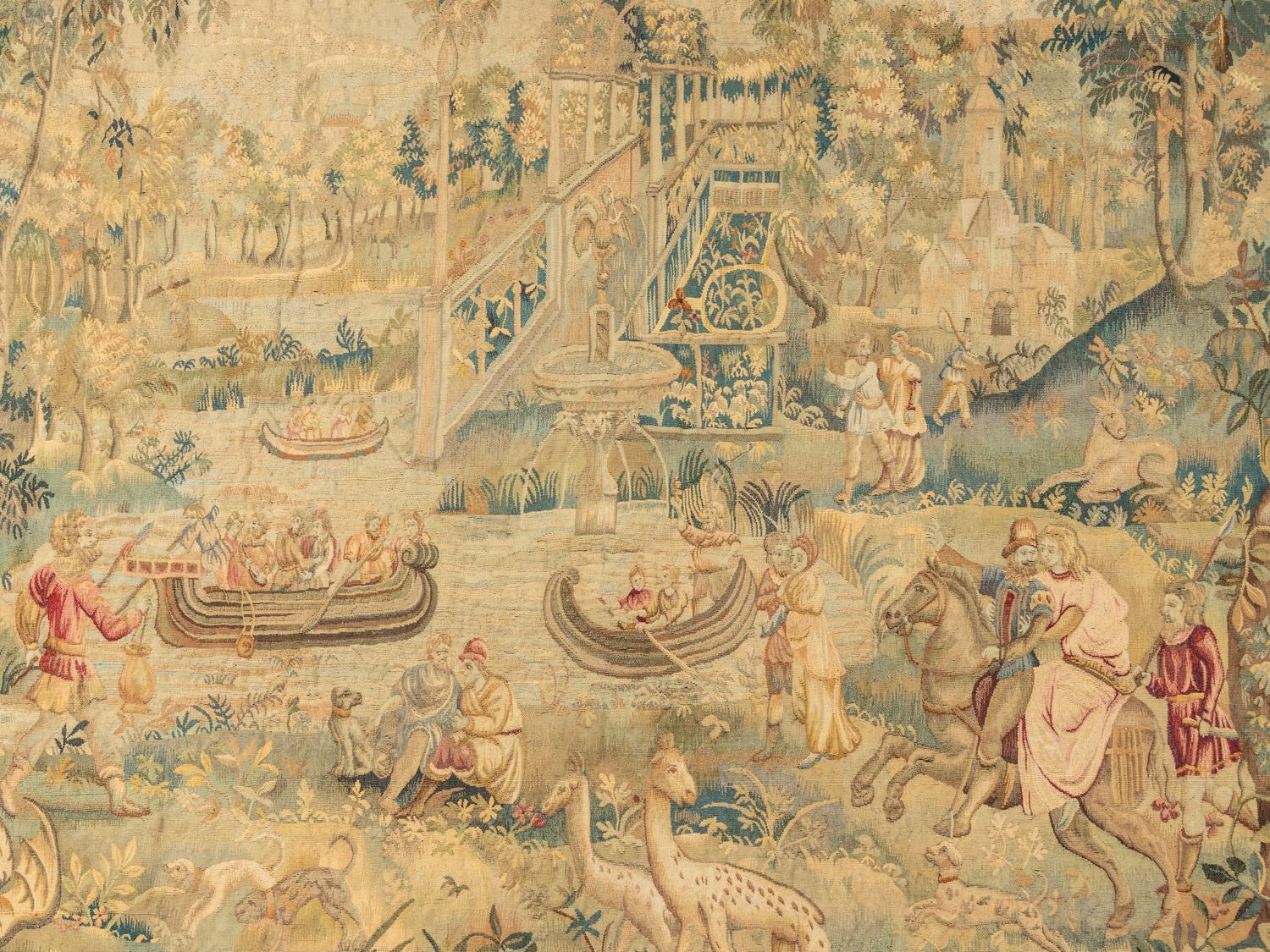 A Flemish Wool Tapestry