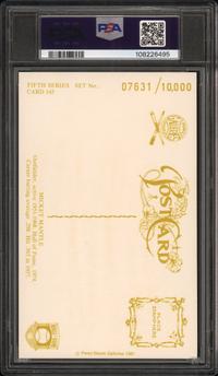 A Mickey Mantle Signed Autograph Perez Steele Hall of Fame Postcard - NO. 7 INSCRIPTION (PSA 10 AUTO)