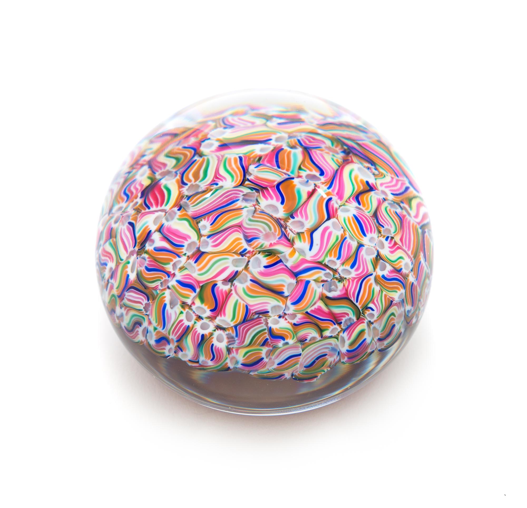Baccarat, , a Macedoine paperweight