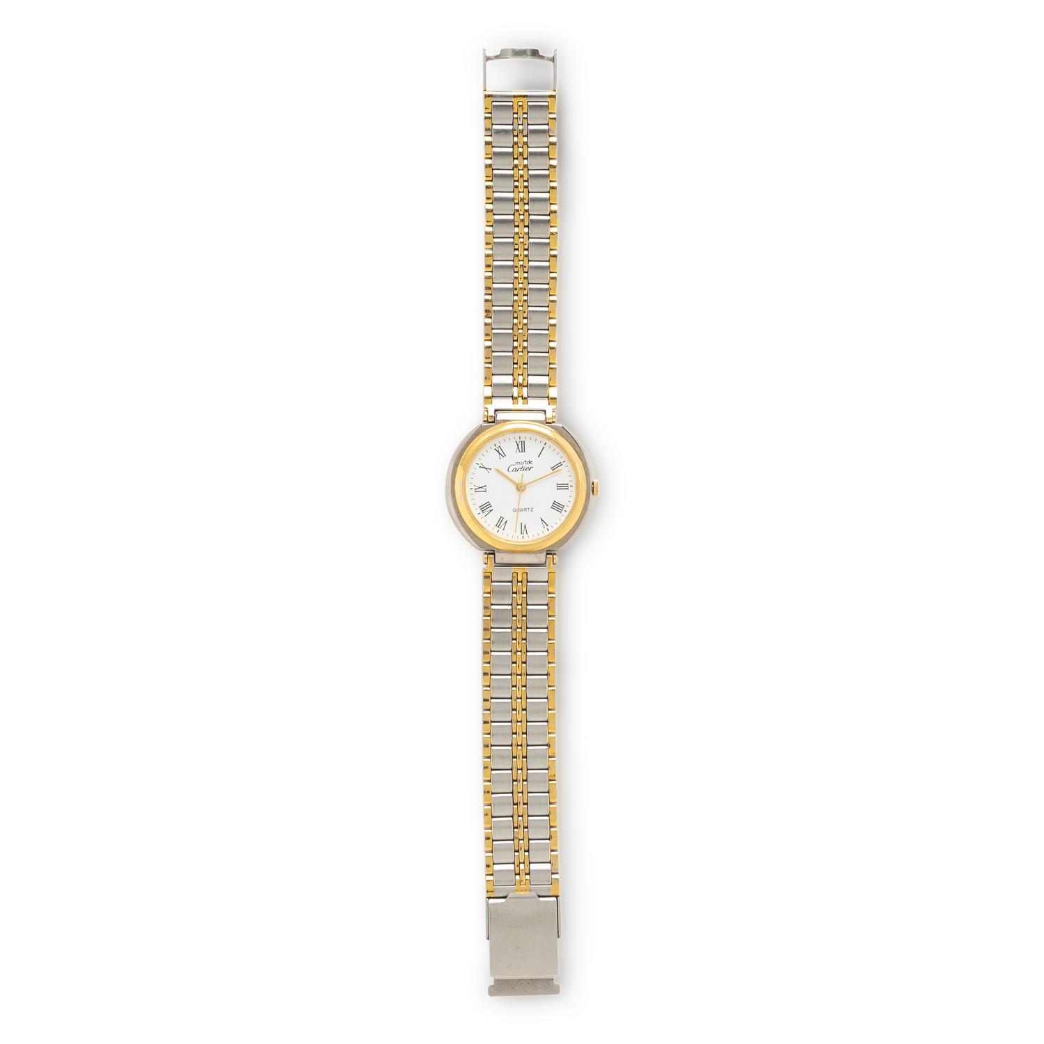 Cartier, Ref. 108.039, Stainless Steel and Vermeil 'Must de Cartier' Watch
