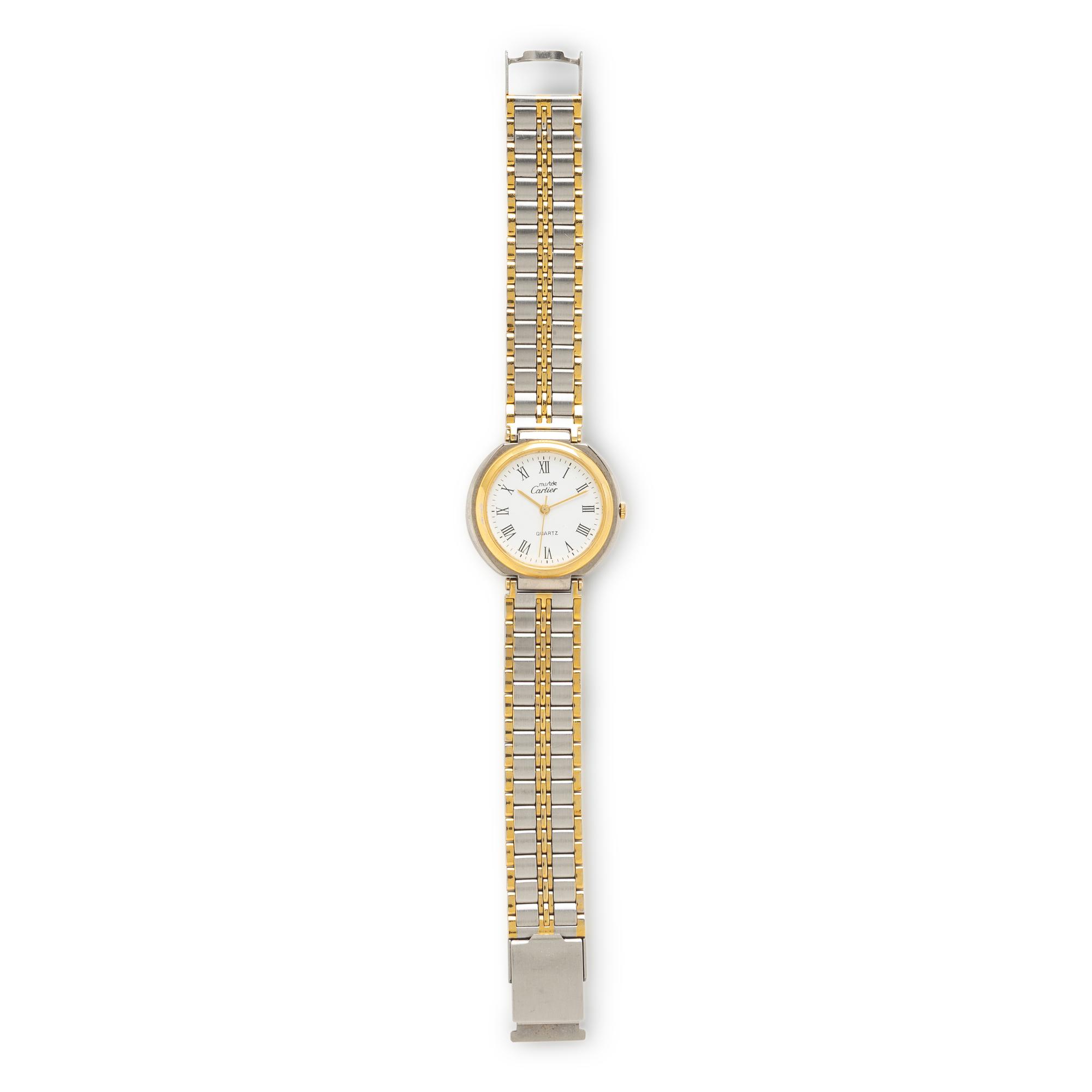 Cartier, Ref. 108.039, Stainless Steel and Vermeil 'Must de Cartier' Watch