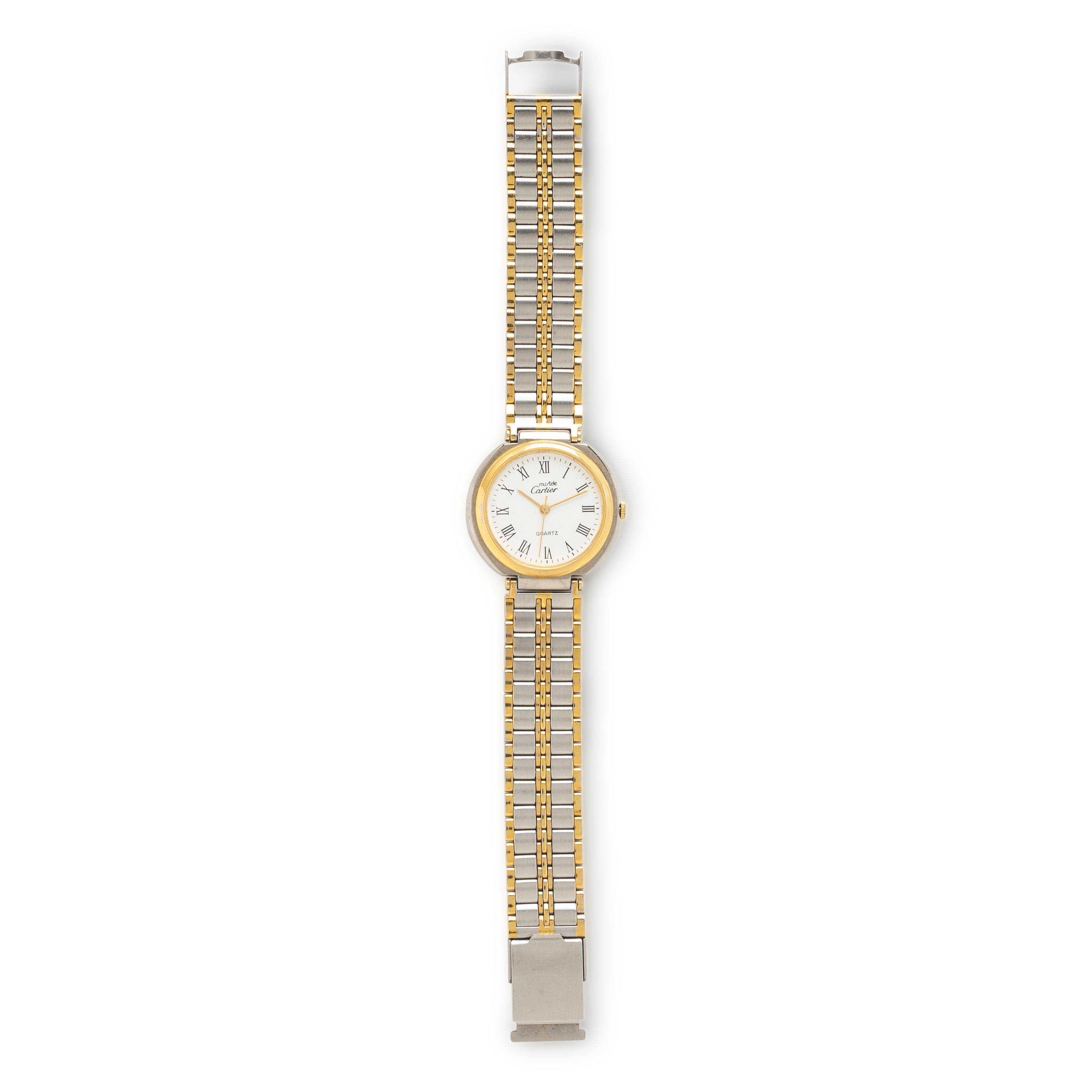 Cartier, Ref. 108.039, Stainless Steel and Vermeil 'Must de Cartier' Watch