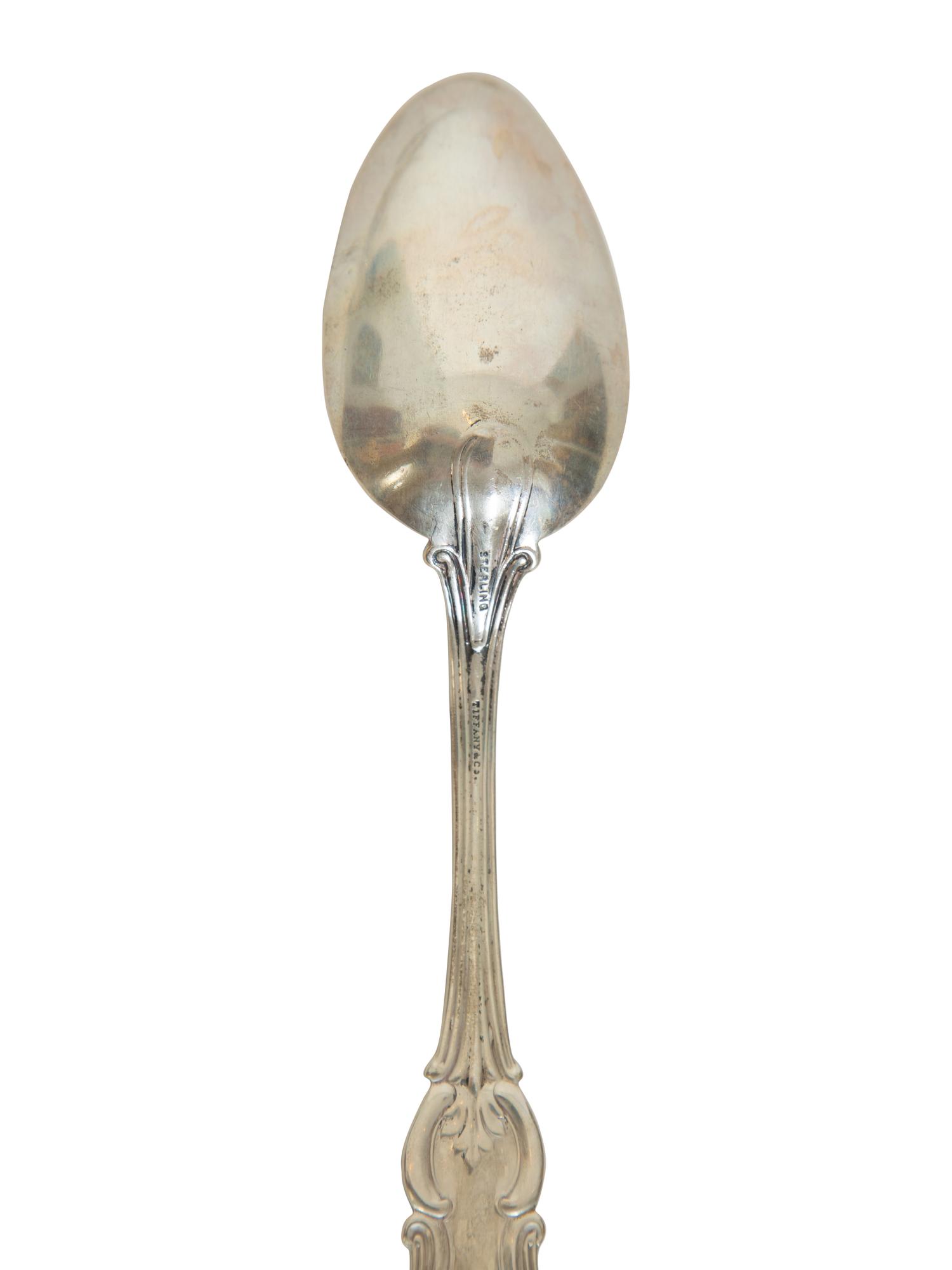 A Tiffany Silver Flatware Service — CIRCA 1860
