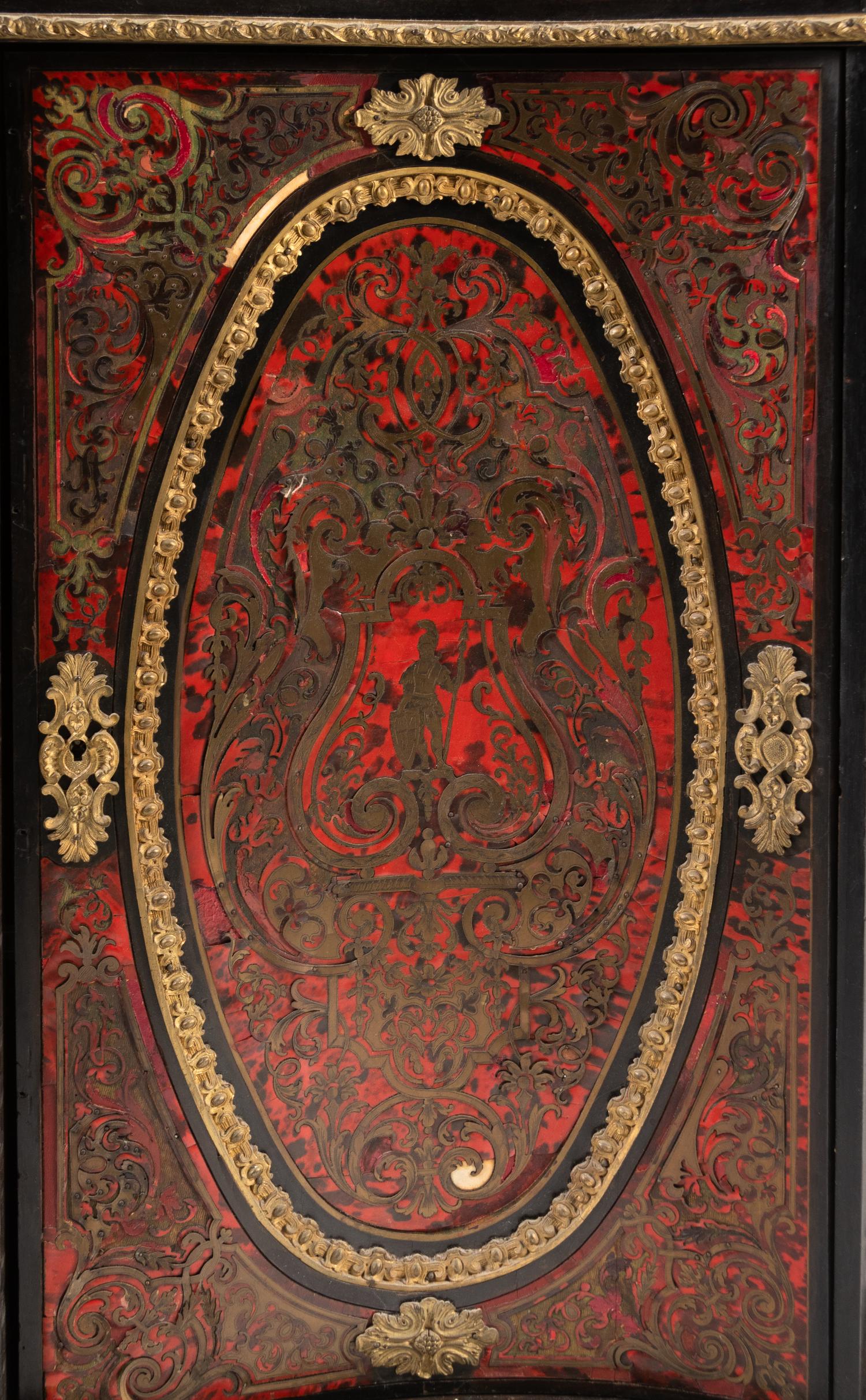 A Napoleon III Gilt Bronze Mounted Boulle Marquetry Cabinet