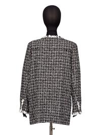 Chanel, Sequin-Trim Tweed Jacket