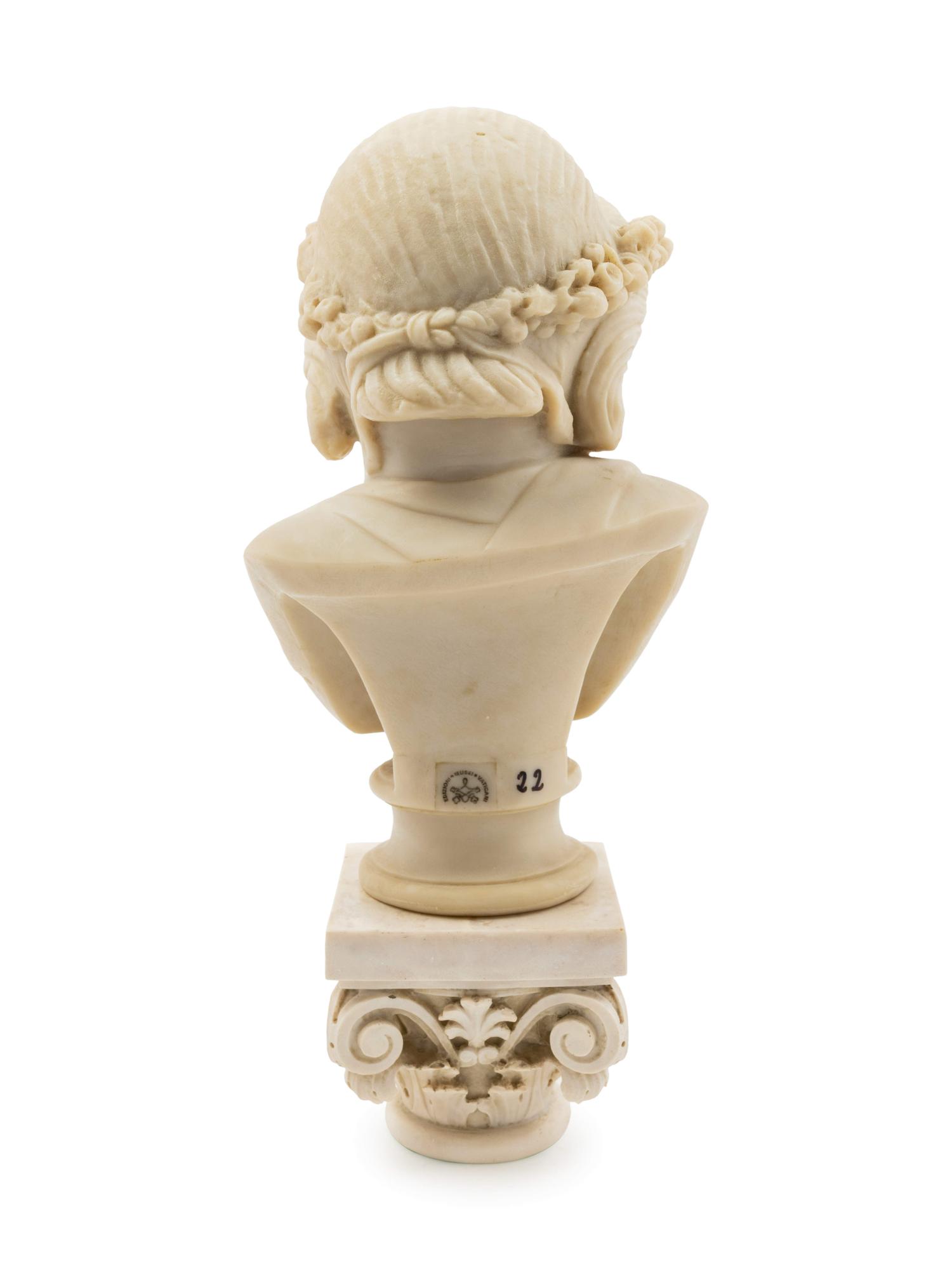 A Continental Marble Bust
