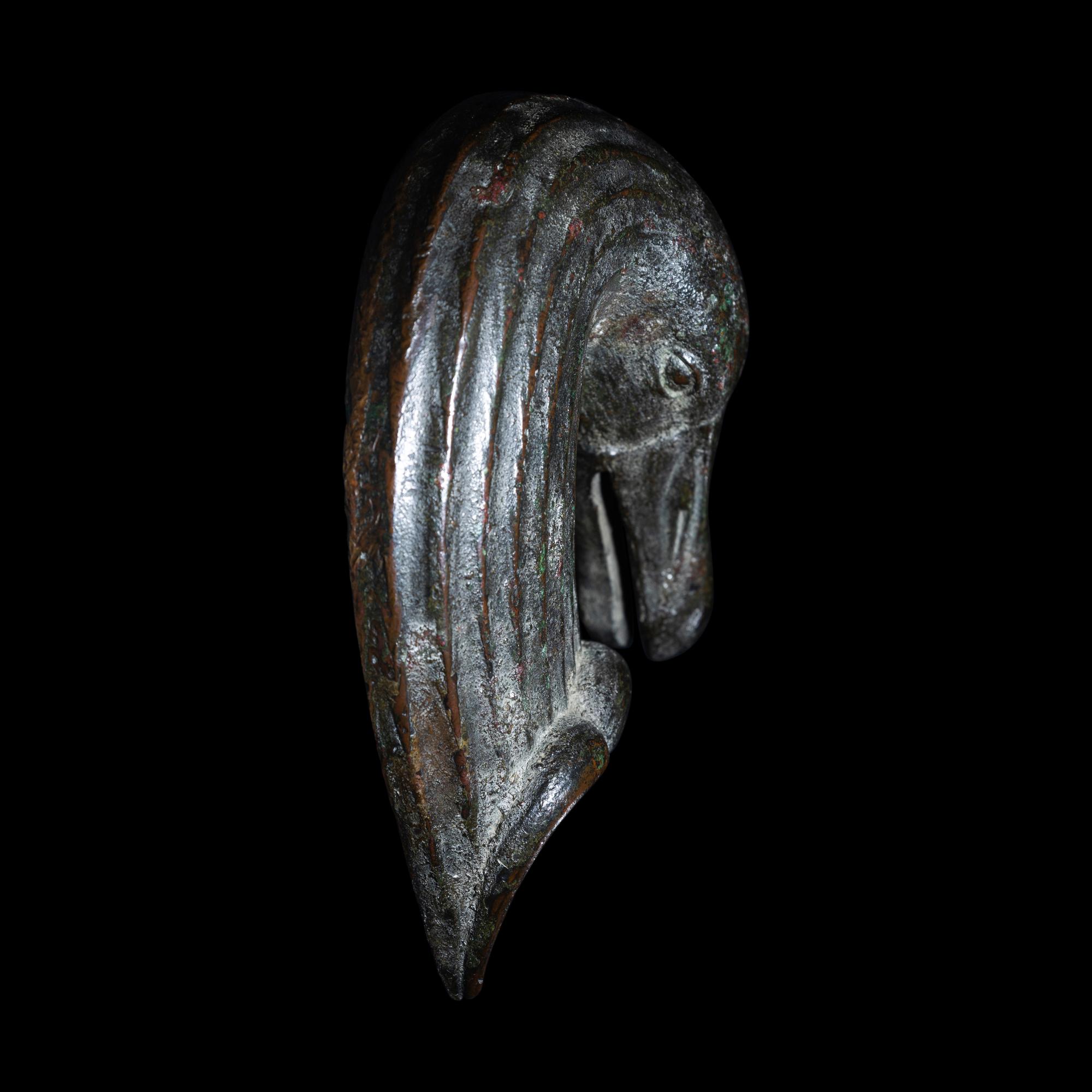 A Roman Bronze Fulcrum in the Form of a Goose