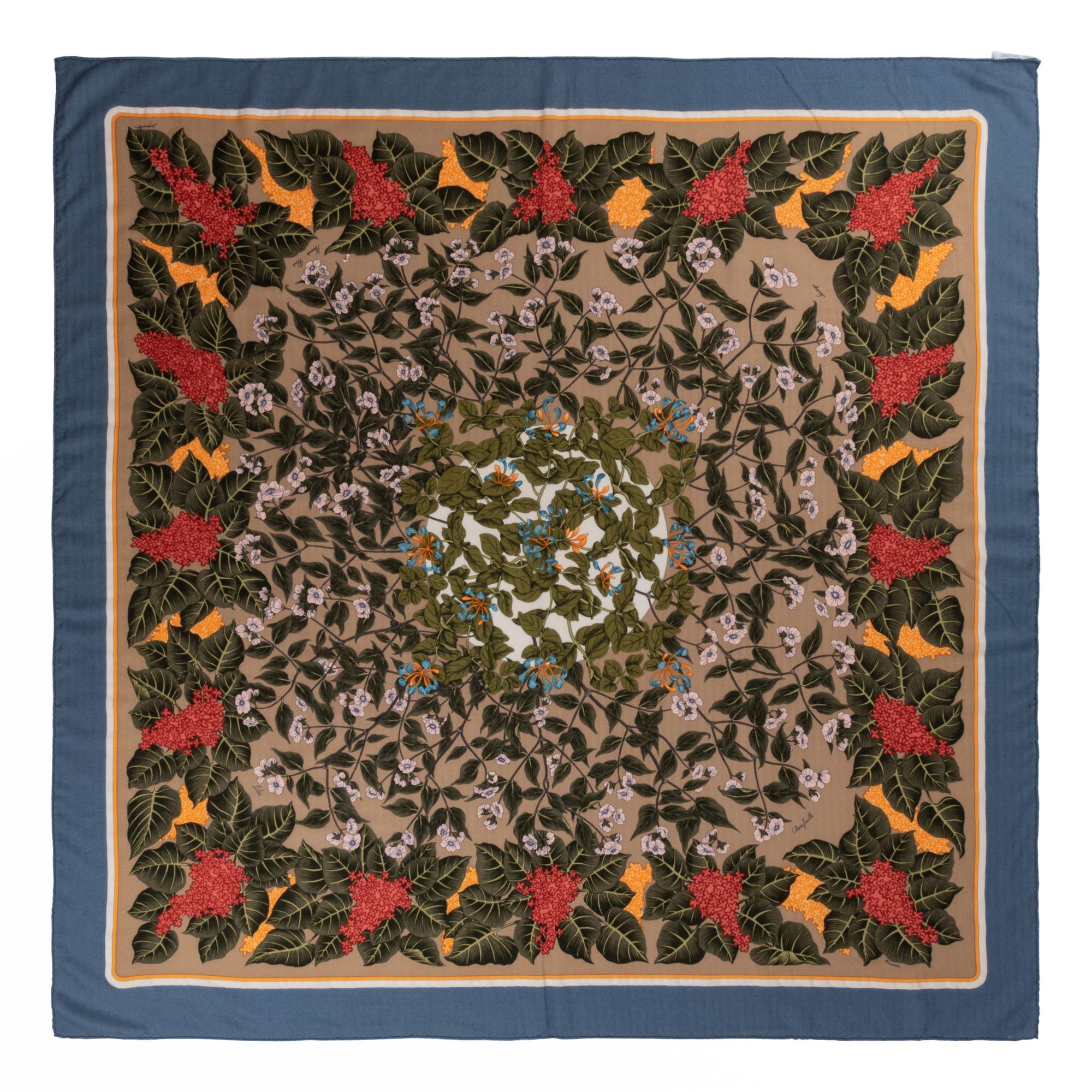 Hermès Cashmere/Silk Scarf