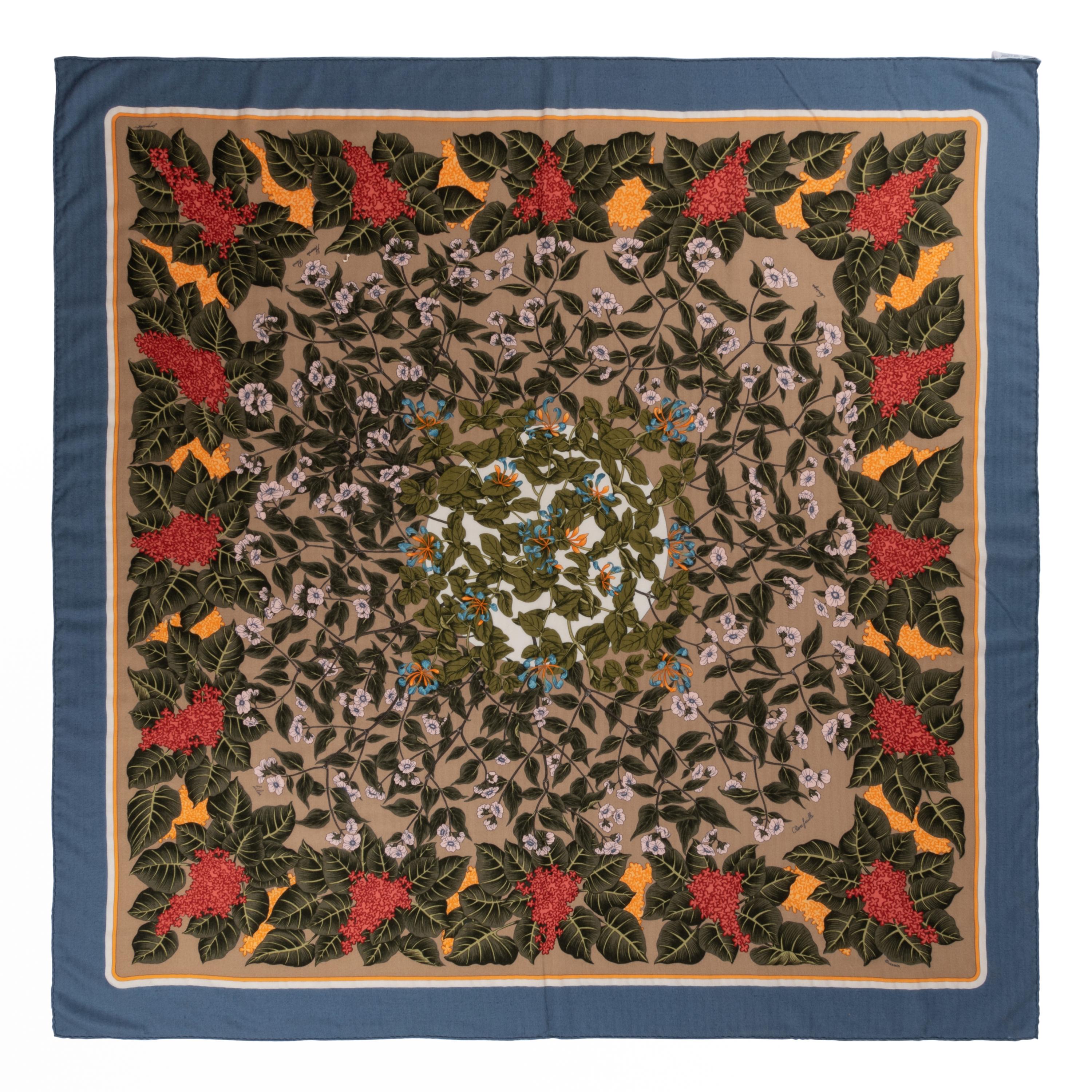 Hermès Cashmere/Silk Scarf