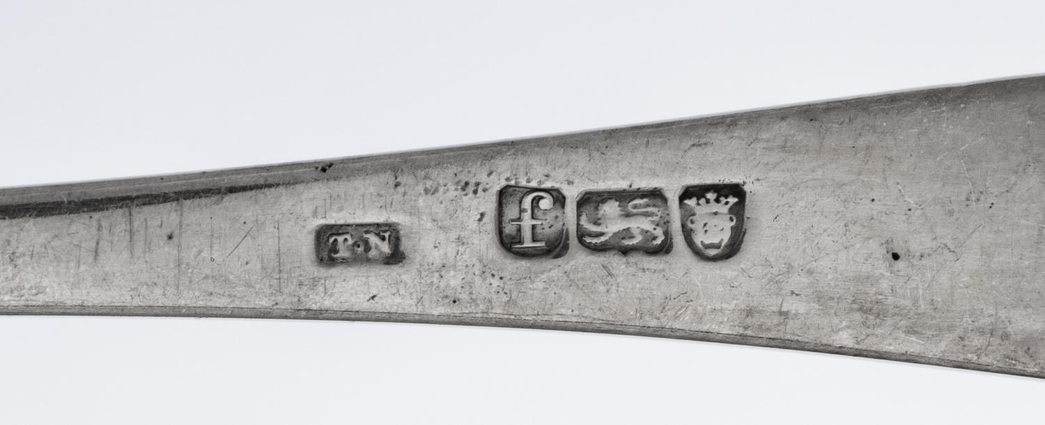 A Collection of English Silver Flatware Articles