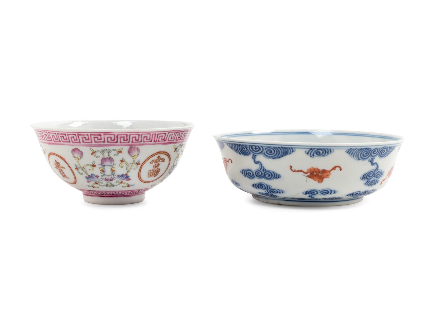 Two Porcelain Bowls
