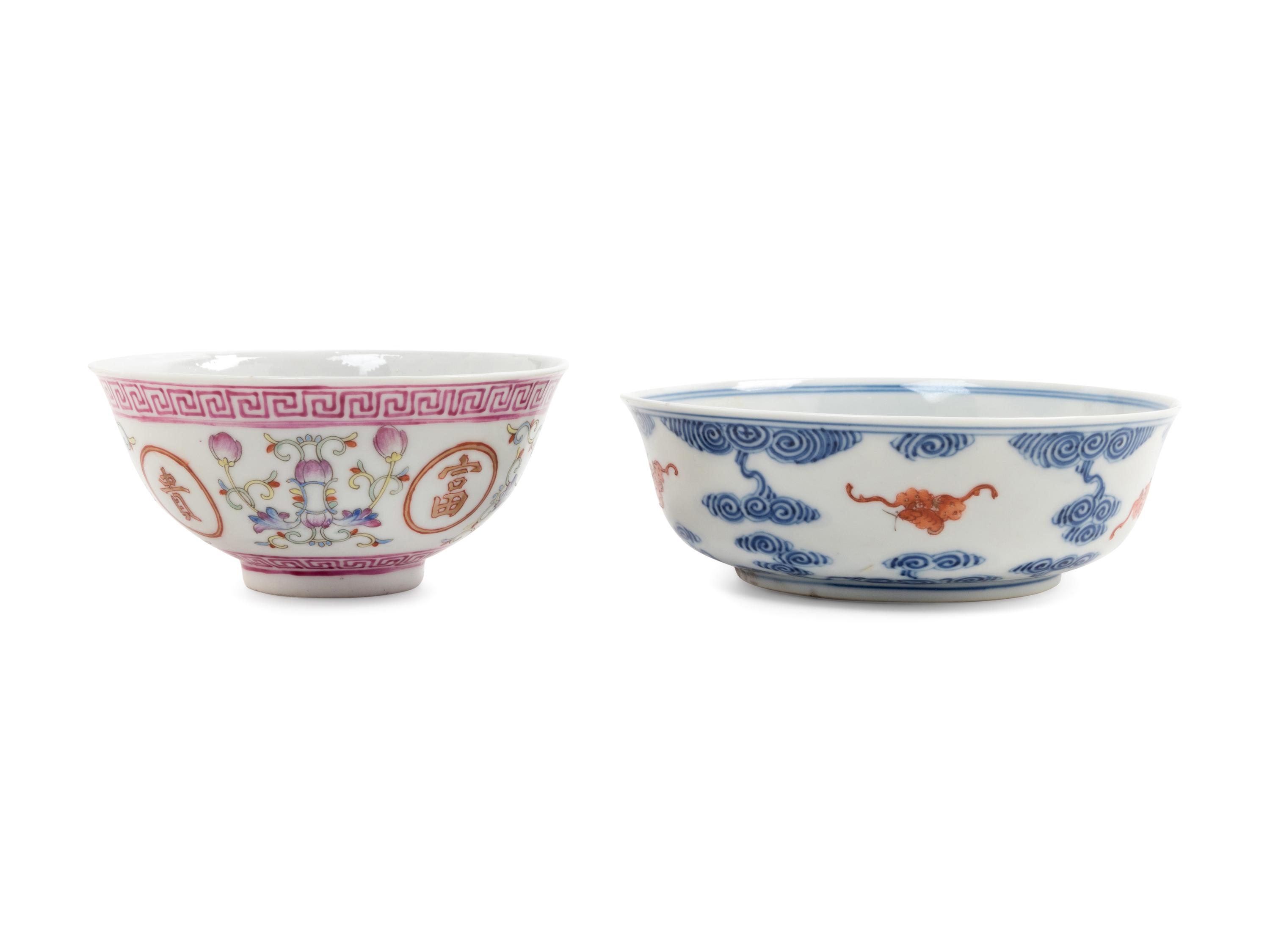 Two Porcelain Bowls