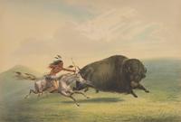 [Native-Americana] Catlin, George. Catlin's North American Indian Portfolio. Hunting Scenes and Amusements of the Rocky Mountains and Prairies of America...