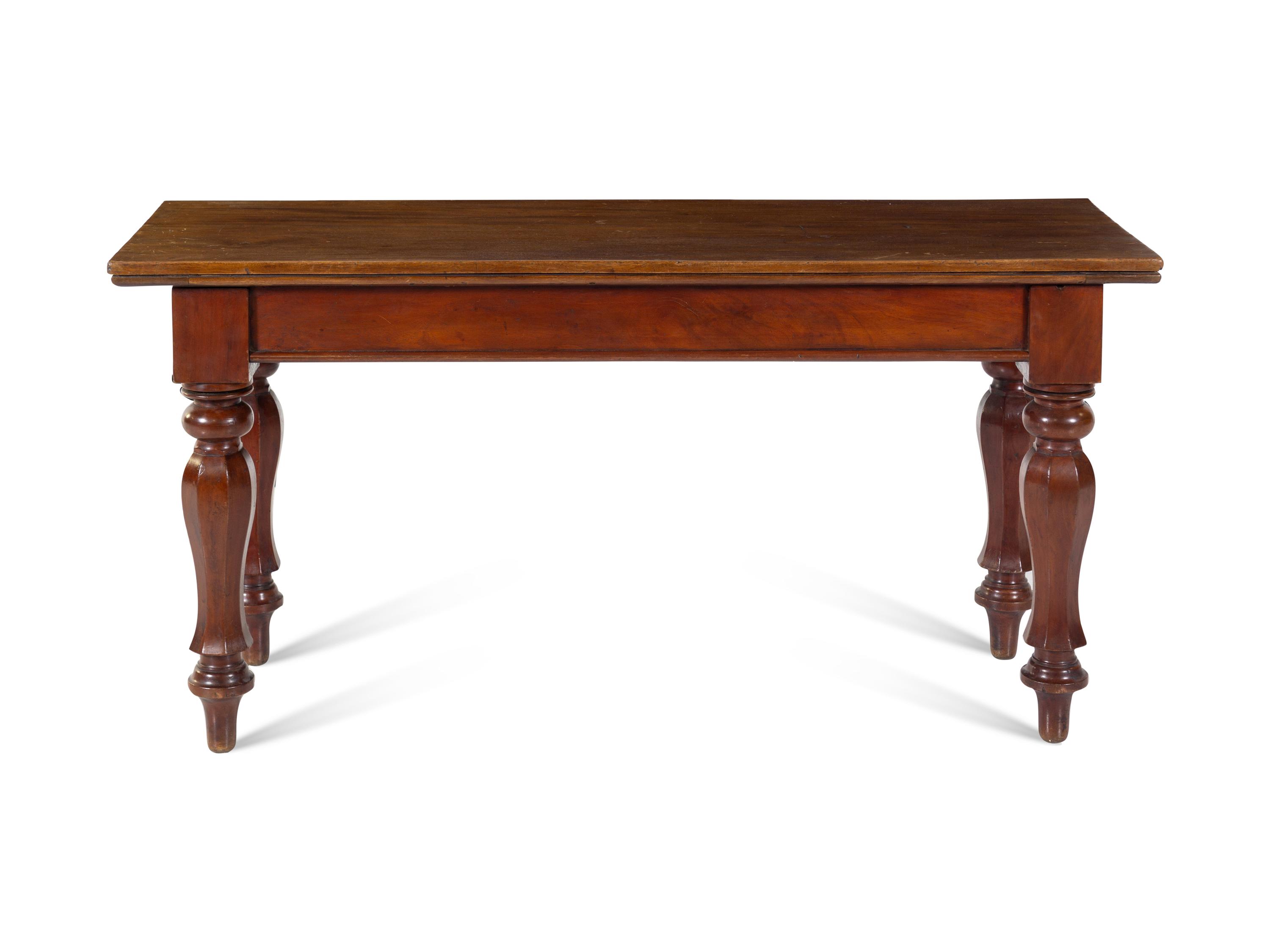 A Continental Walnut Table