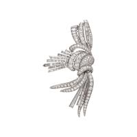DIAMOND SPRAY BROOCH