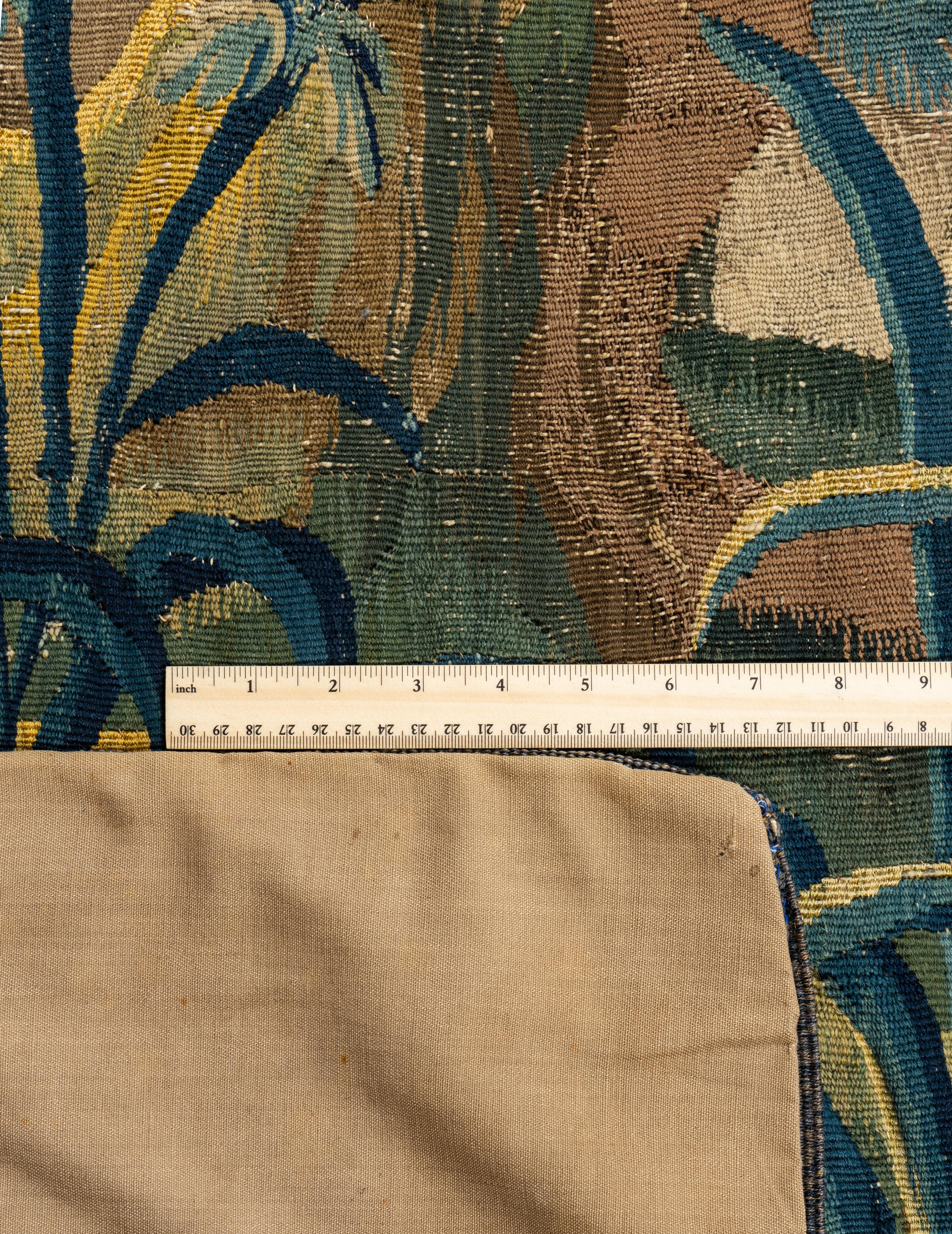 A Flemish Wool Verdure Tapestry