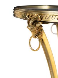 A French Gilt Bronze and Marble Guéridon