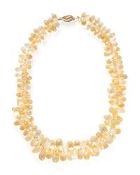COLLECTION OF YELLOW GOLD AND CITRINE JEWELRY