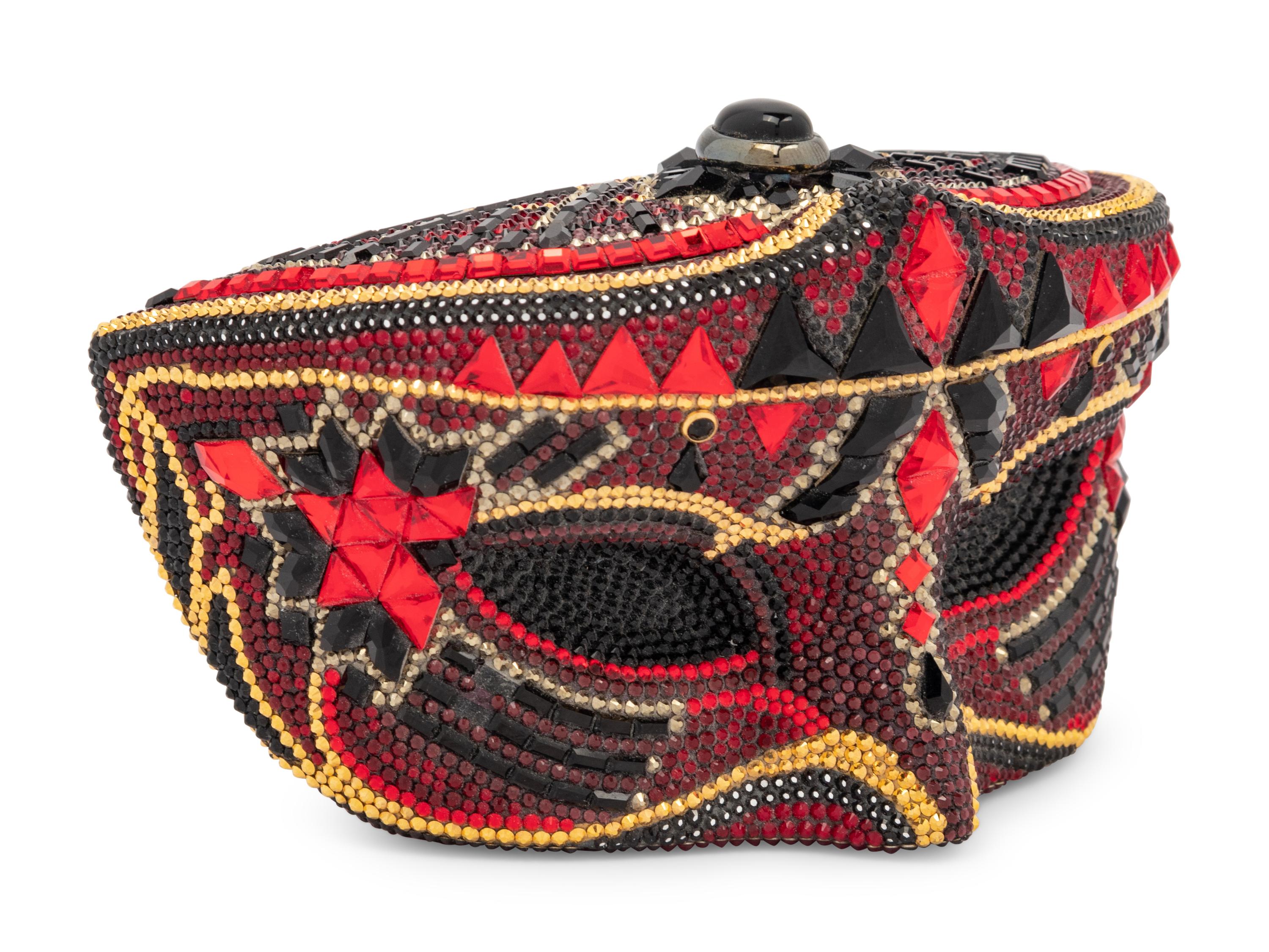 Judith Leiber Collector's Edition Venetian Mask Minaudière