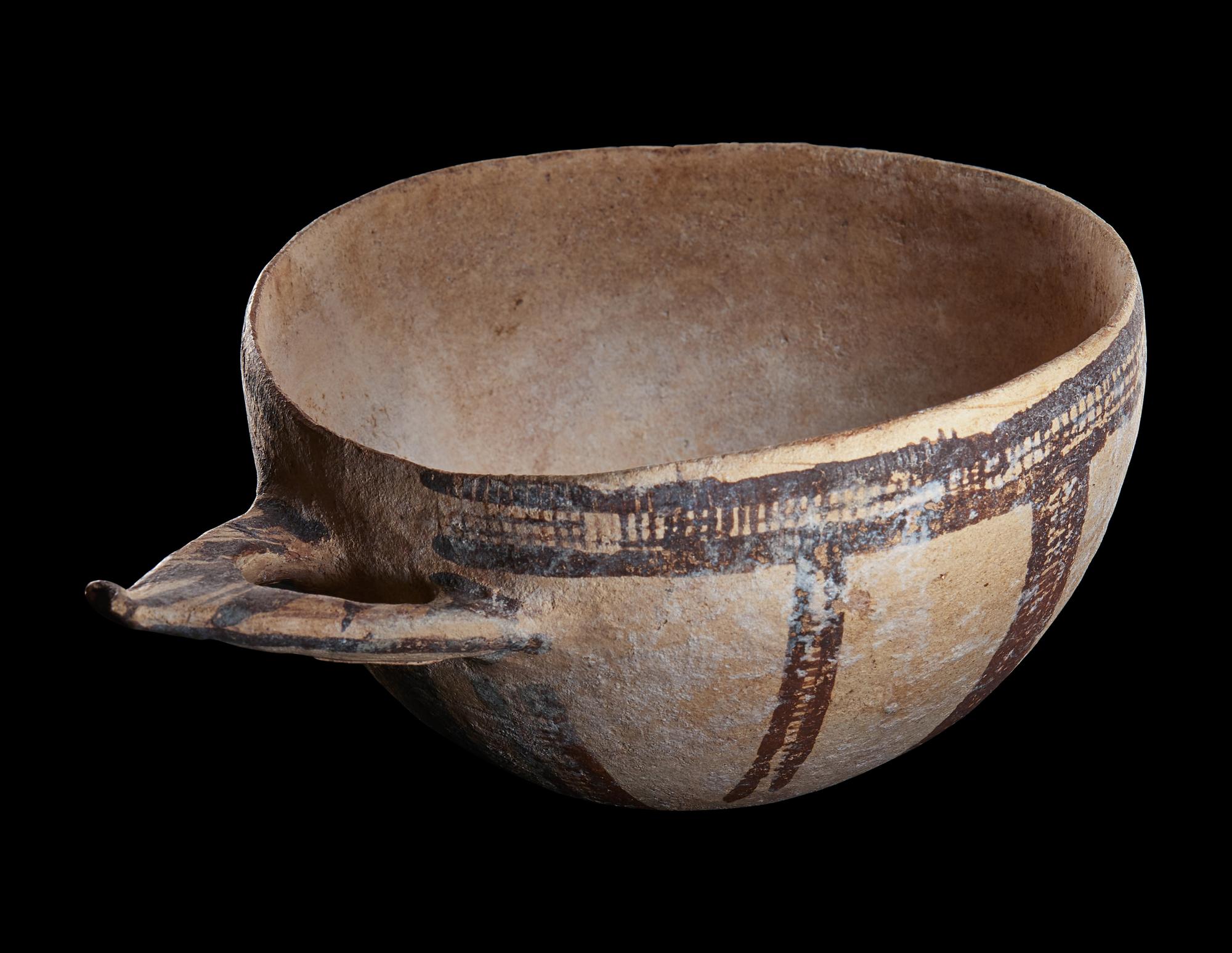 A Cypriot Pottery Milk Bowl