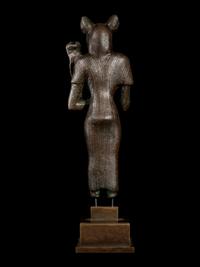An Egyptian Bronze Bastet