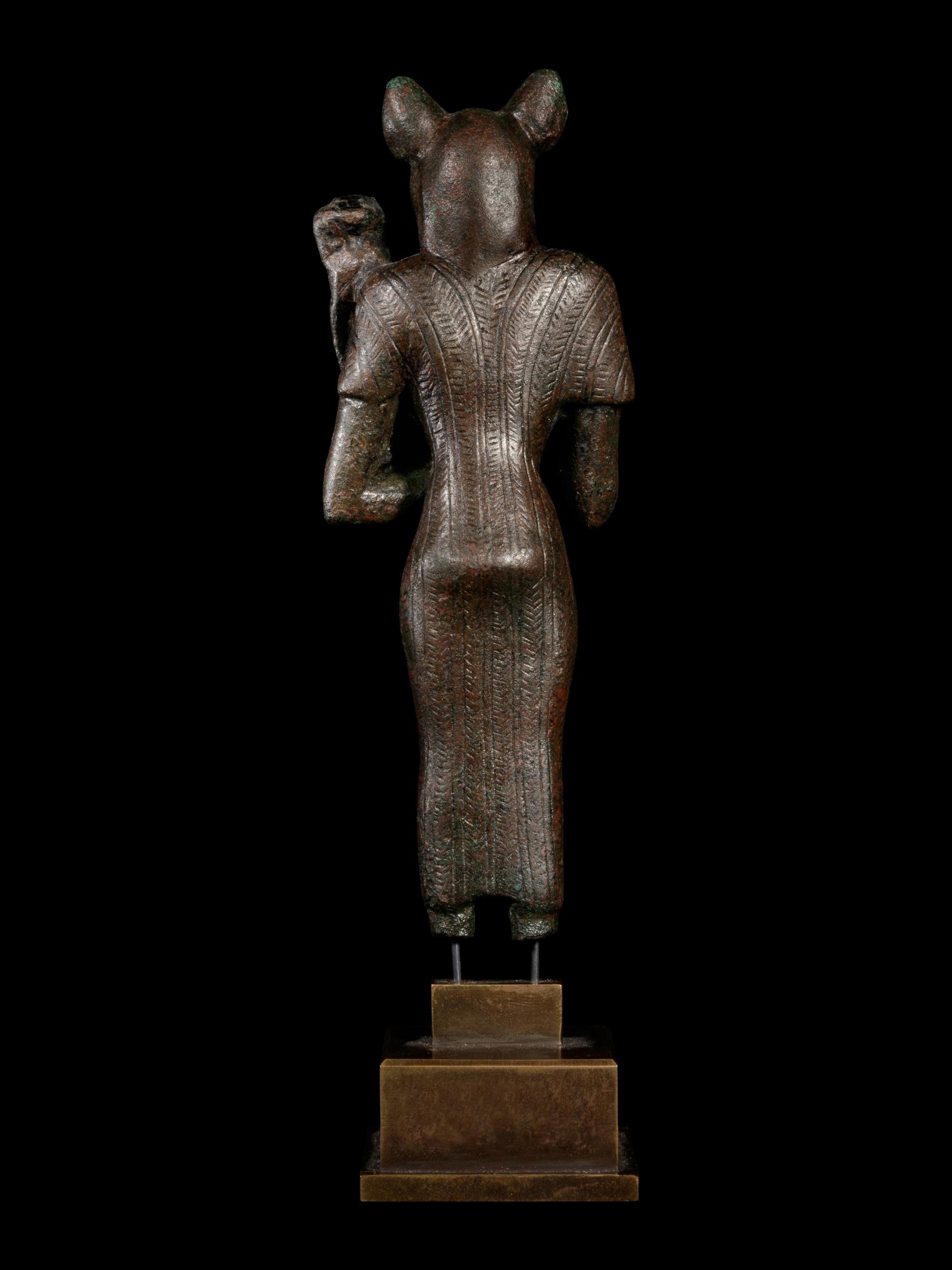 An Egyptian Bronze Bastet