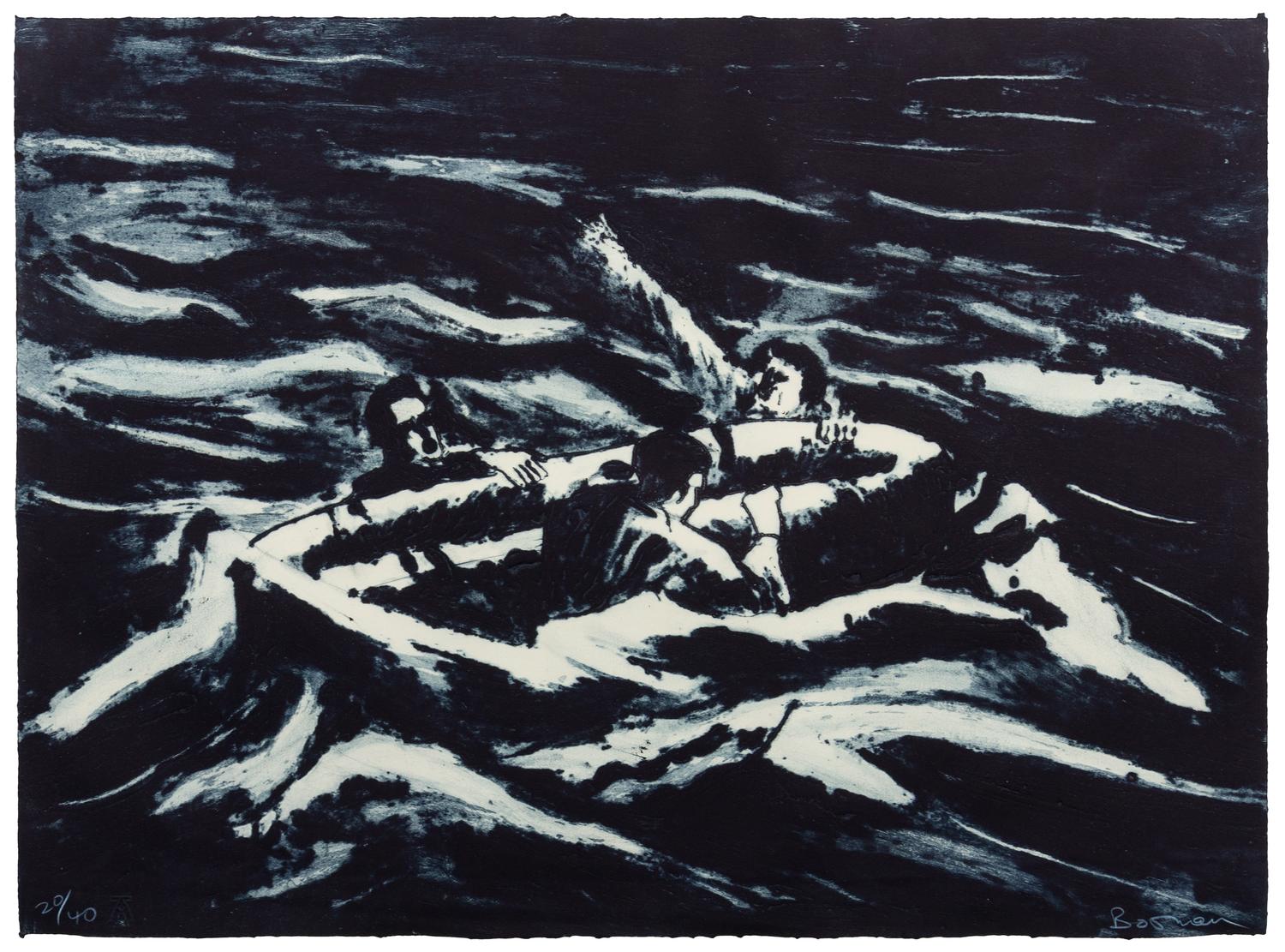 Richard Bosman, (American, b. 1944), Life Raft, 1983