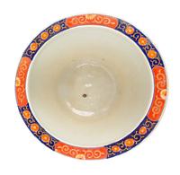 A Japanese Imari Porcelain Fishbowl Height 12 1/2 inches. — 20TH CENTURY