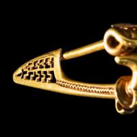 A Roman Gold Fibula