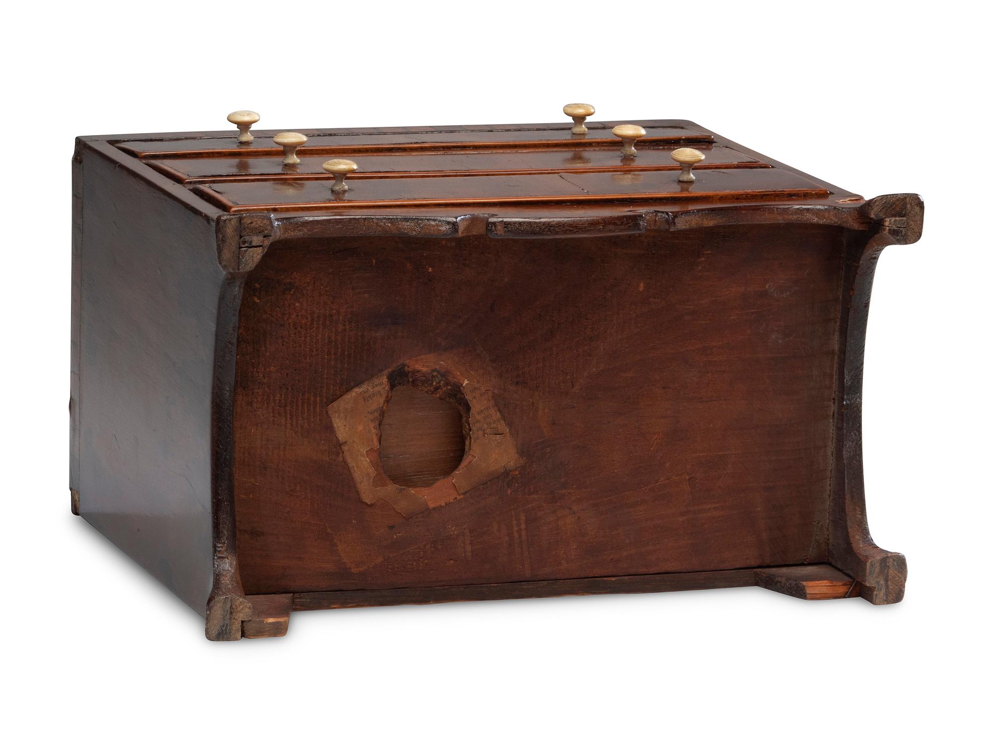 An Regency Mahogany Diminutive Chest of Drawers