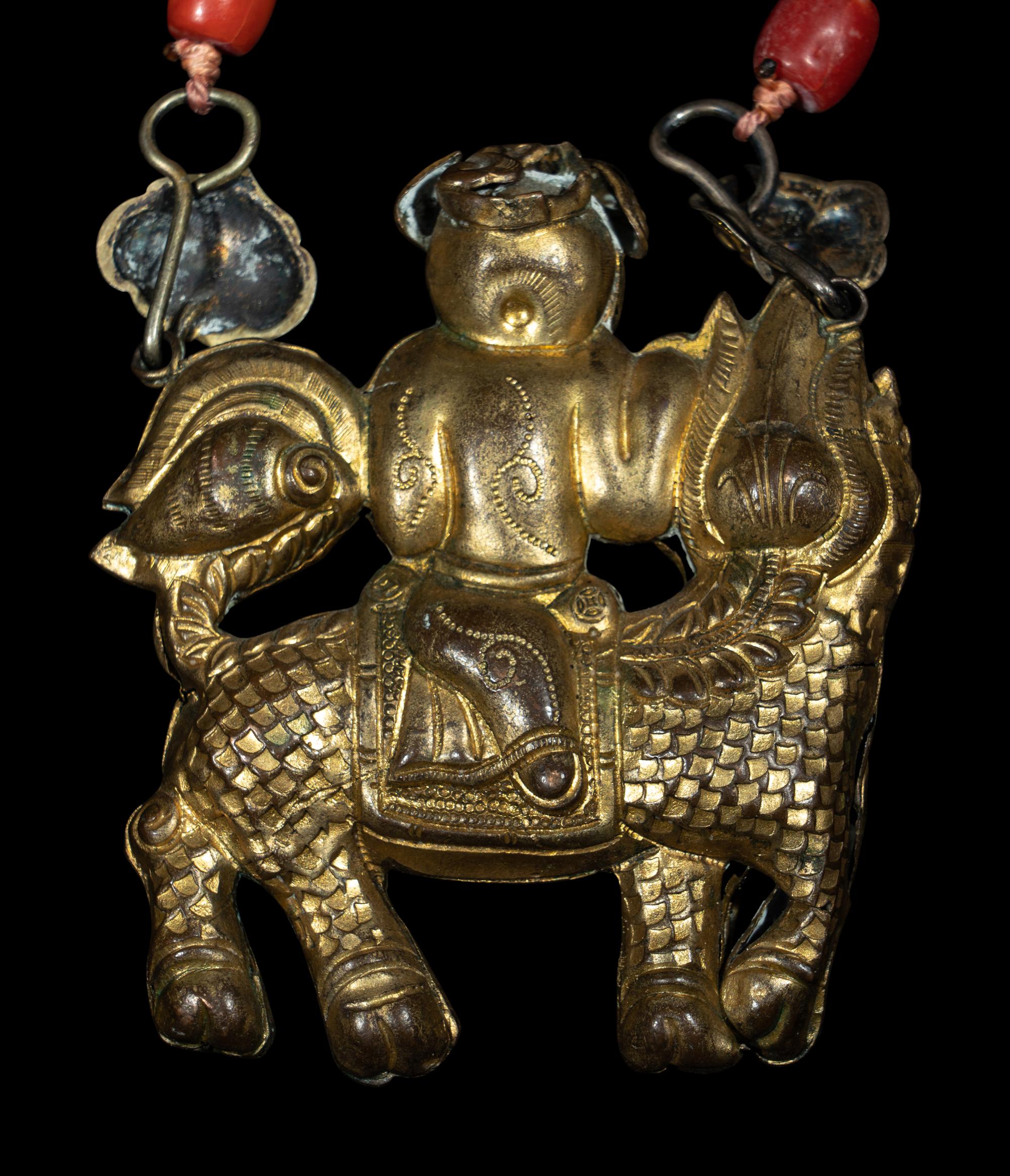 Two Chinese Silver Necklaces
