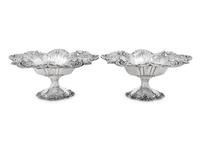 A Pair of Reed and Barton Francis I Silver Compotes