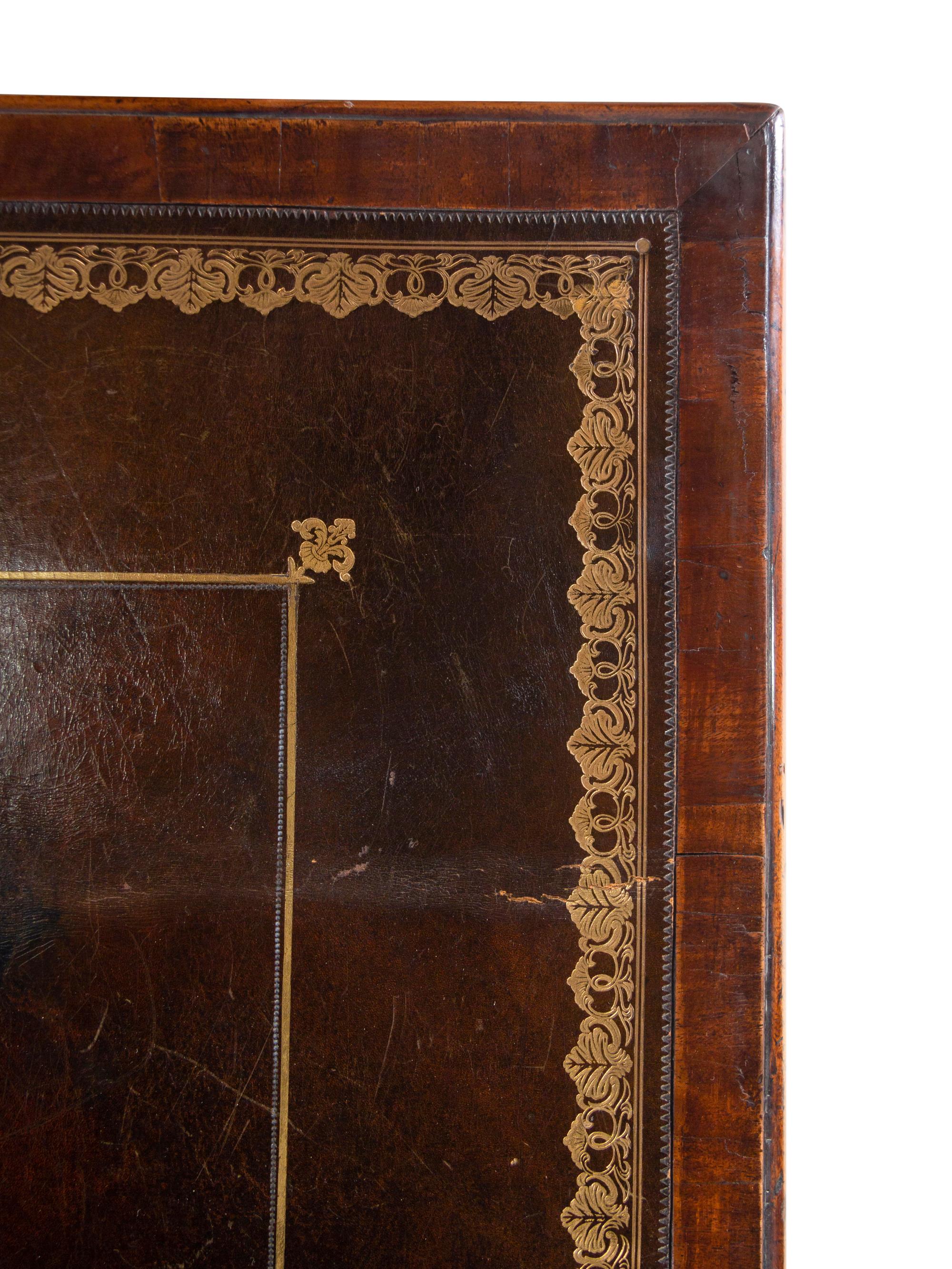 A George III Mahogany Partners' Desk