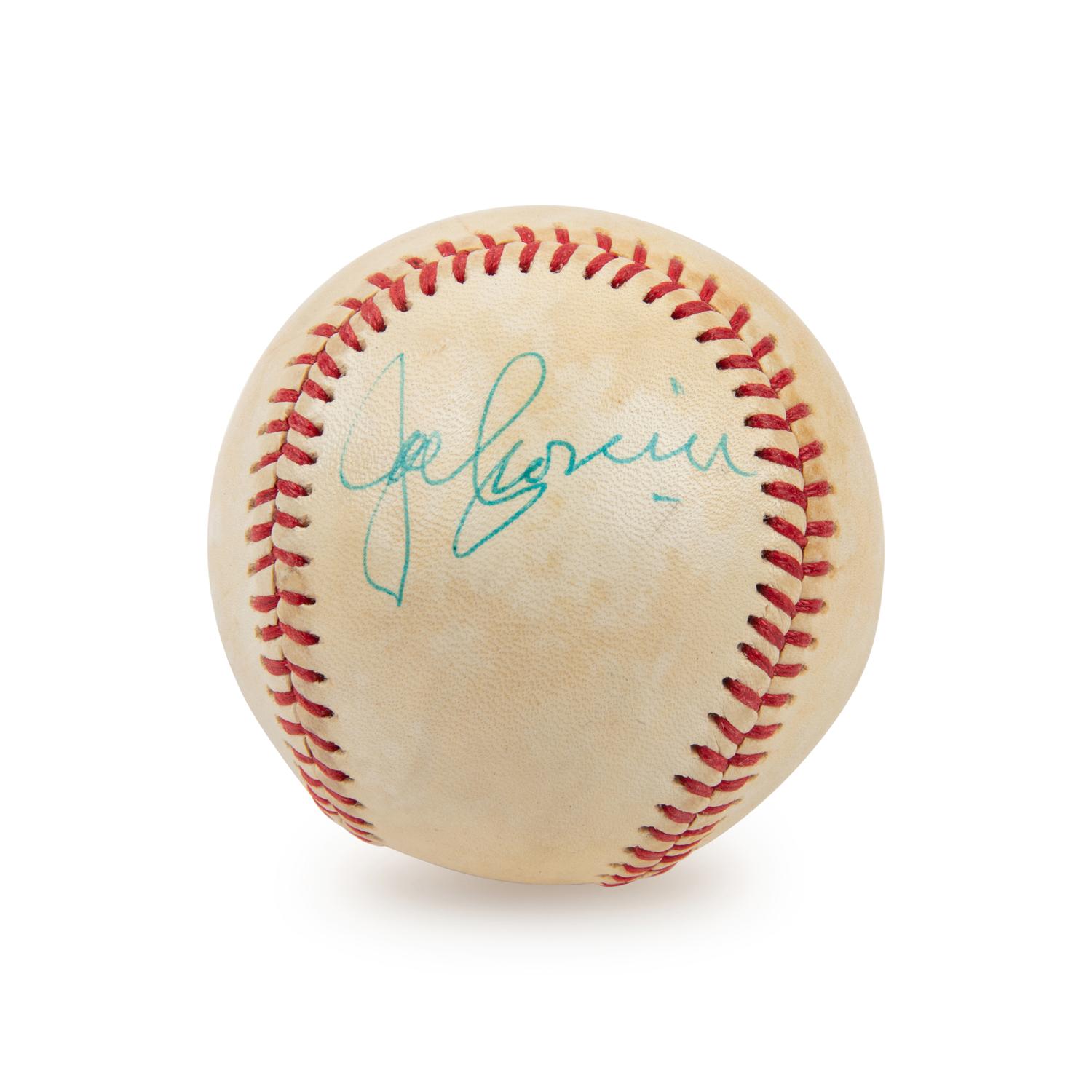 A Joe Cronin Single Signed Autograph Baseball (JSA Letter)