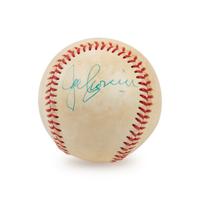 A Joe Cronin Single Signed Autograph Baseball (JSA Letter)
