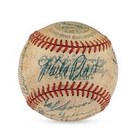A 1948 St. Louis Browns Team Signed Autograph Baseball (Beckett Authentication Services Letter of Authenticity)