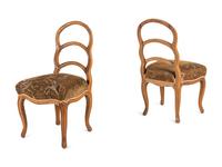 A Set of Six French Provincial Style Side Chairs