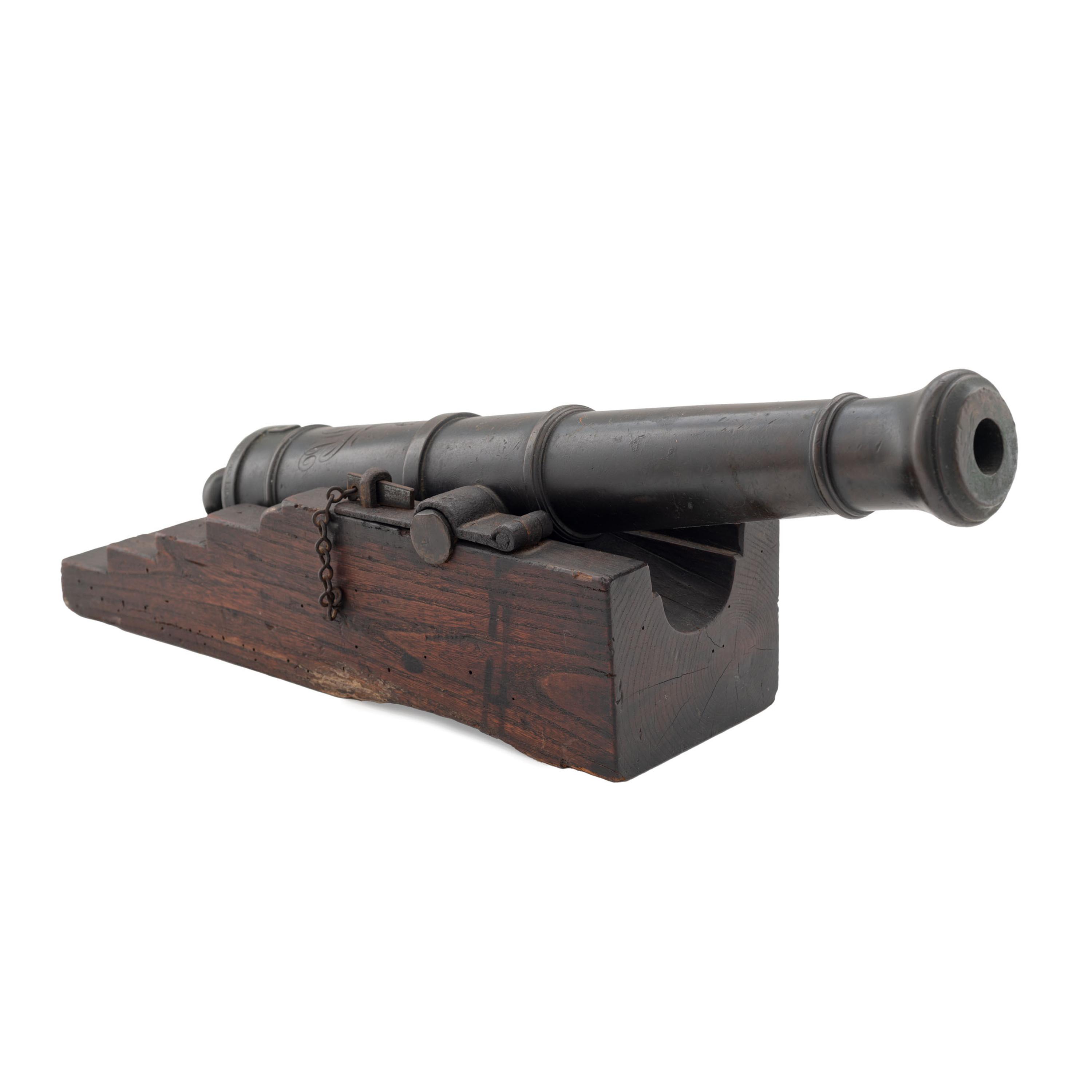 19th Century Bronze Salute Gun by William Parker