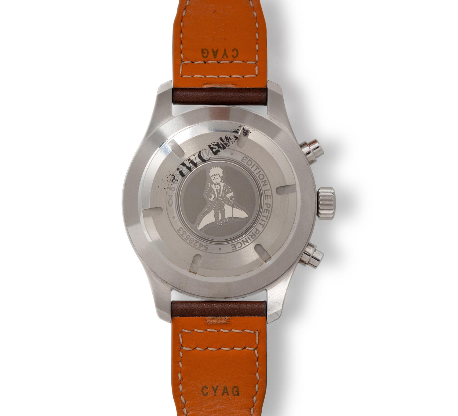 IWC, STAINLESS STEEL 'LE PETIT PRINCE EDITION PILOT' WATCH