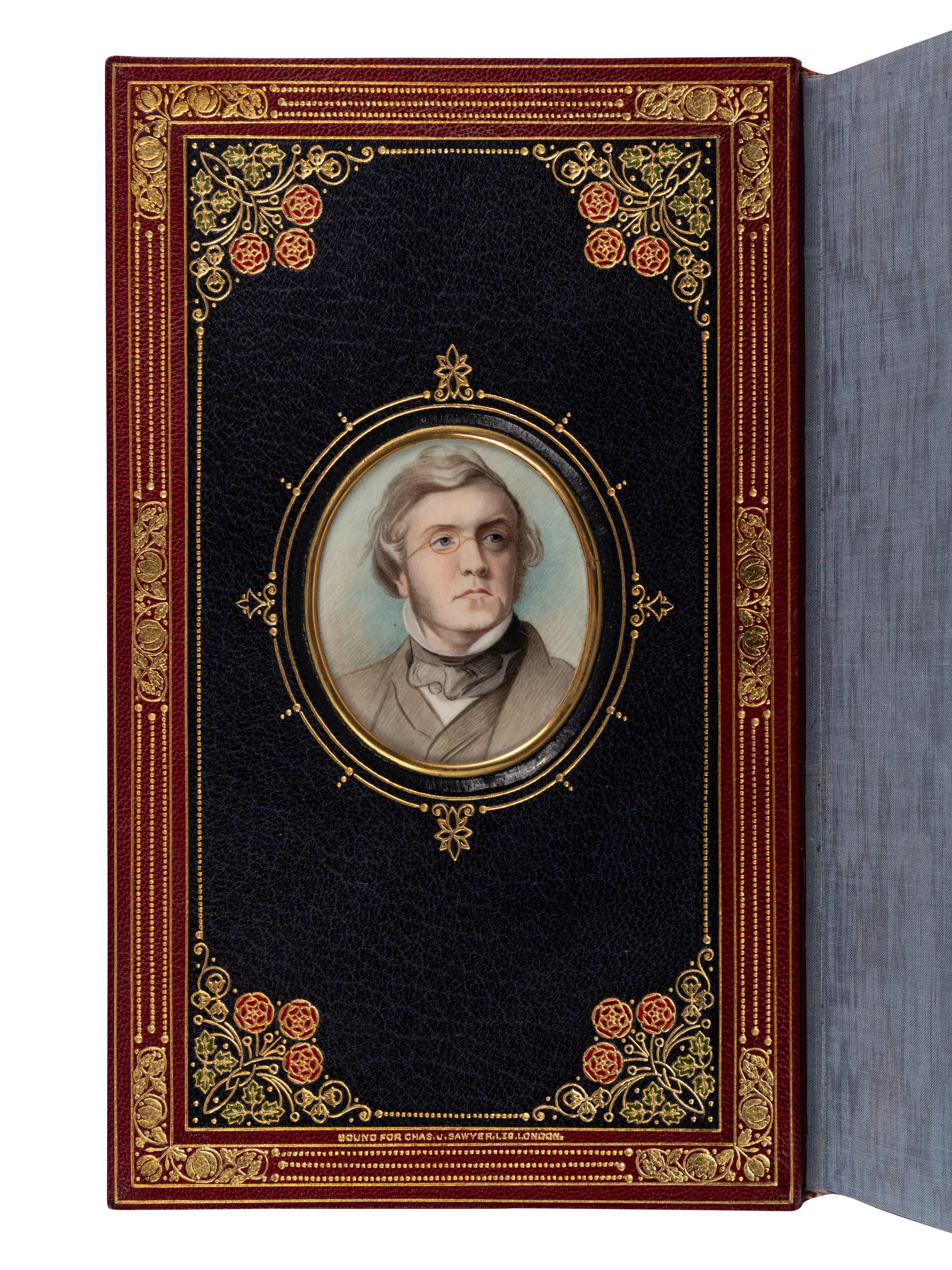 [BINDING -- SANGORSKI & SUTCLIFFE]. THACKERAY, William Makepeace (1811-1863). Vanity Fair . London: Bradbury and Evans, 1848.