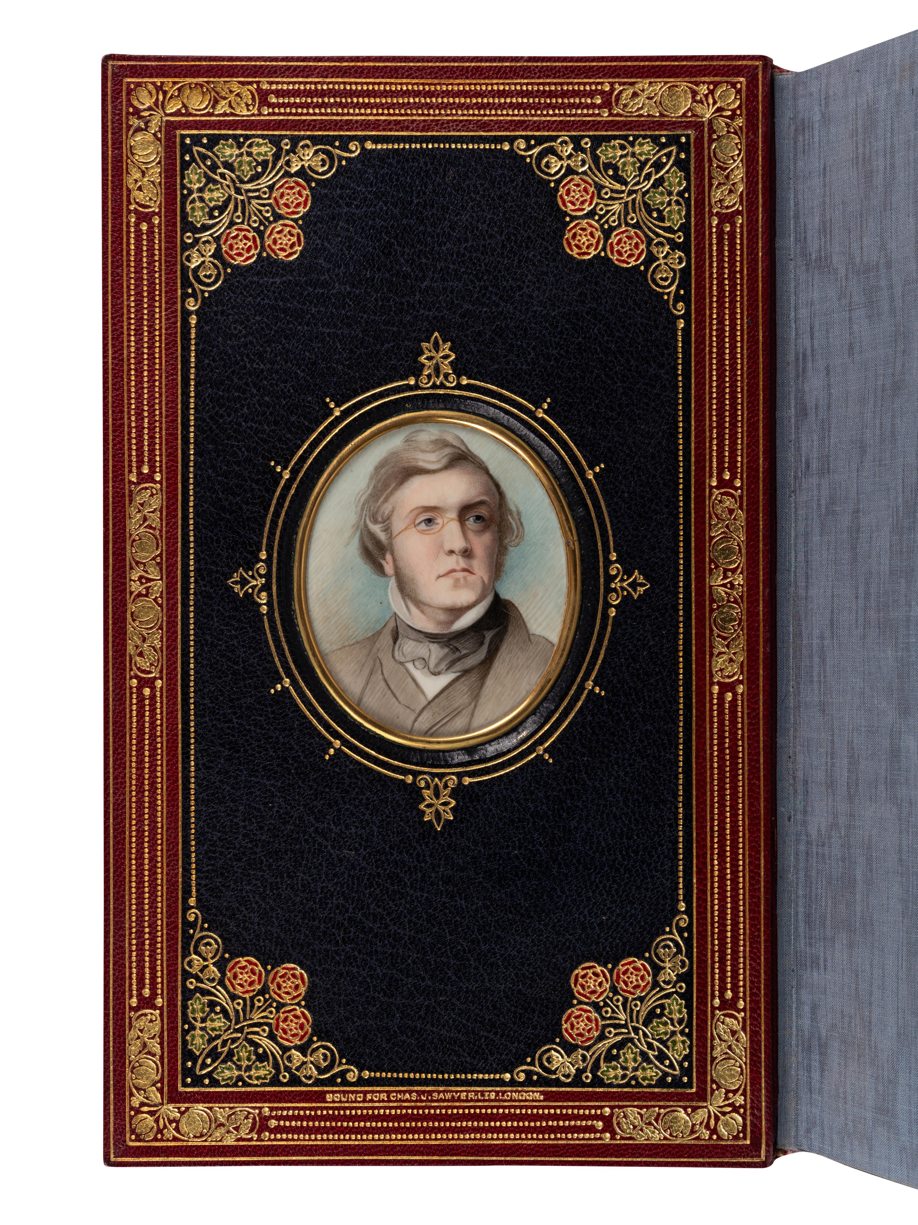 [BINDING -- SANGORSKI & SUTCLIFFE]. THACKERAY, William Makepeace (1811-1863). Vanity Fair . London: Bradbury and Evans, 1848.