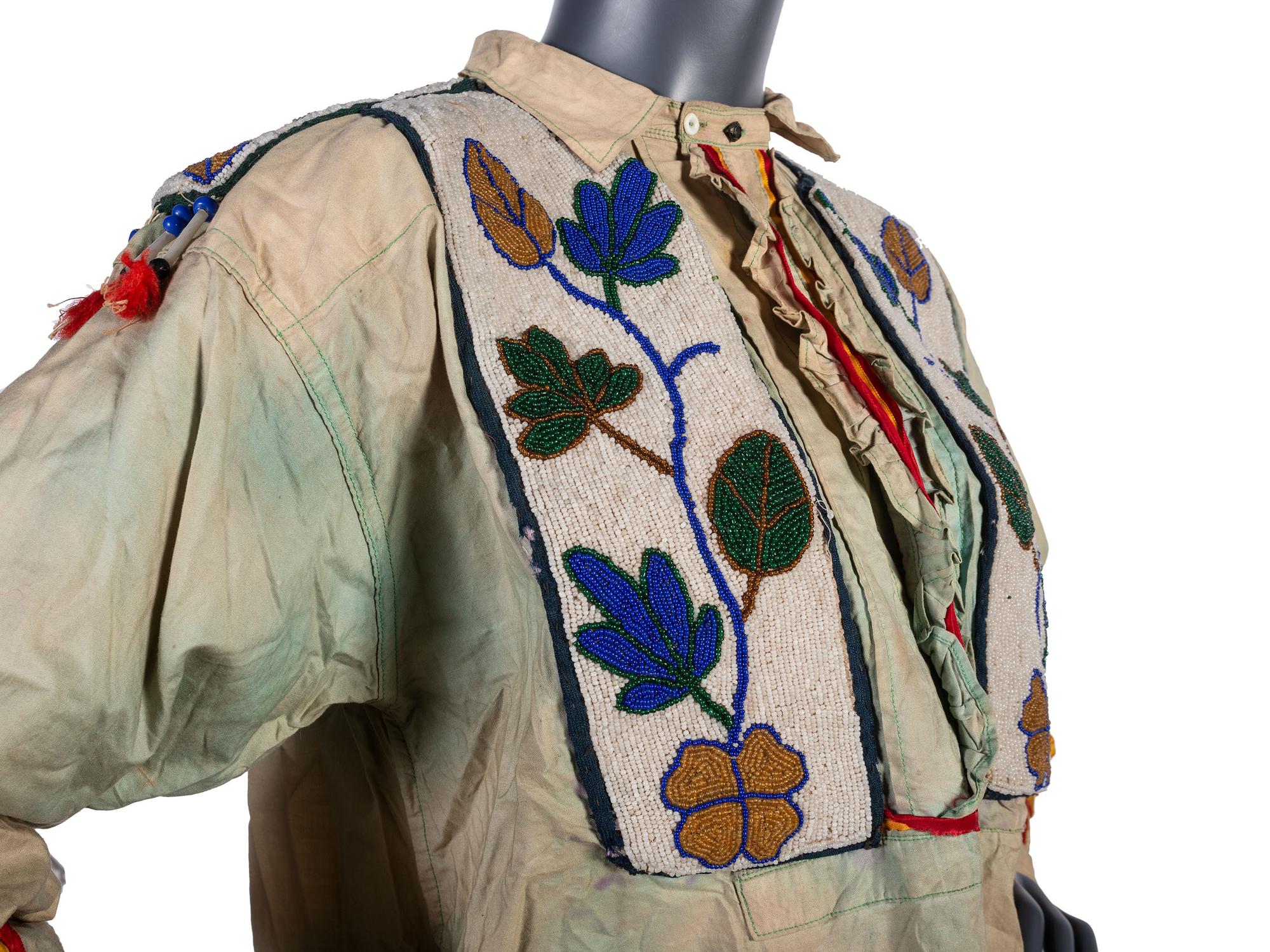 Anishinaabe Beaded Shirt