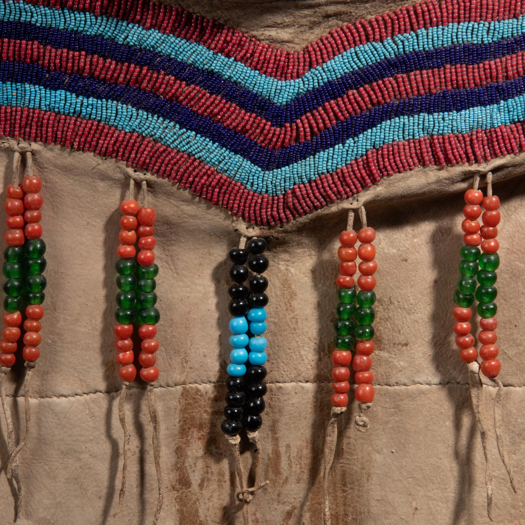 Nez Perce Beaded Hide Child's Dress
