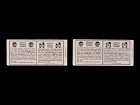 A Group of 1992 Chicago Bulls vs. Portland Trail Blazers NBA Finals Ticket Stubs Including Michael Jordan The Shrug Game